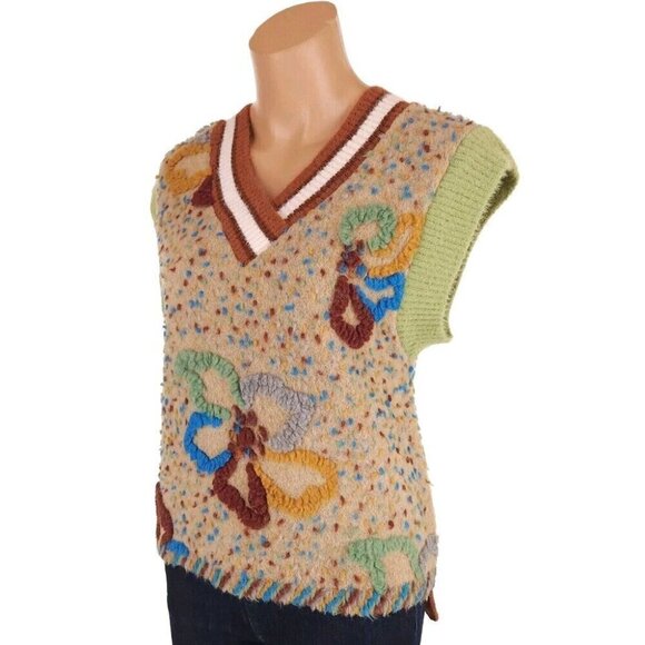 Andersson Bell Flower Garden Cut & Sewn Vest Size S NWT - Picture 4 of 16